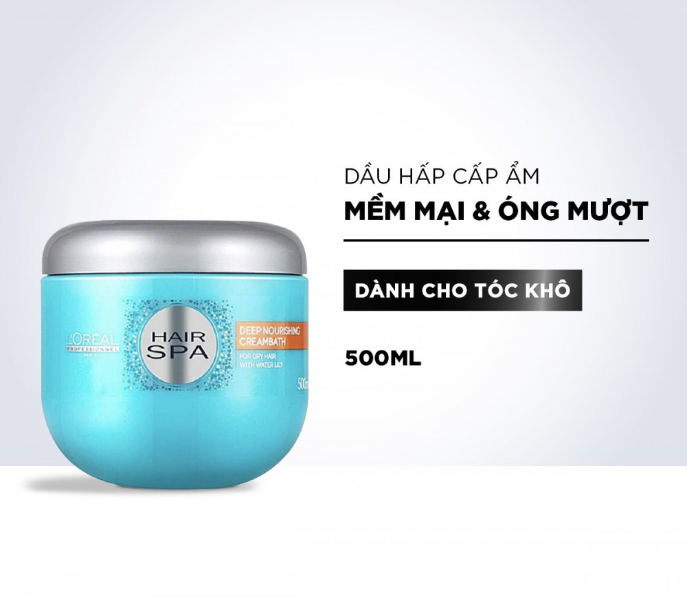 Dầu Ủ Tóc hấp nuôi dưỡng tóc suôn mượt LOREAL Hair Spa - Aidep
