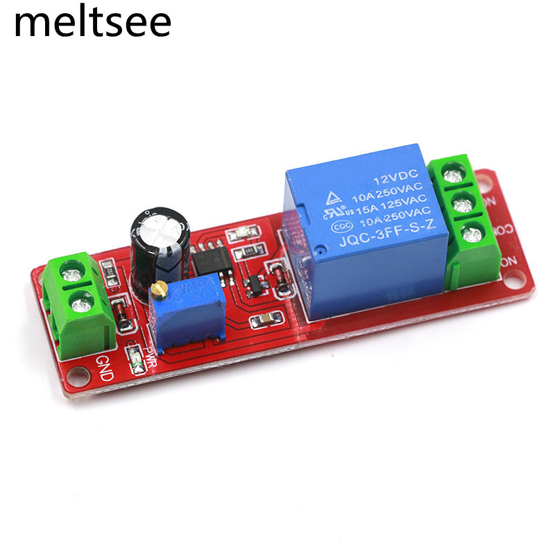 071 mô đun rơ le thời gian dc 12v ne555 12v 0~10s