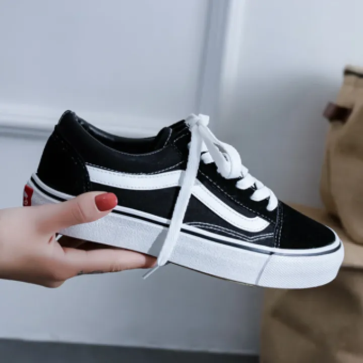 VANS White Shoes Female New Style 