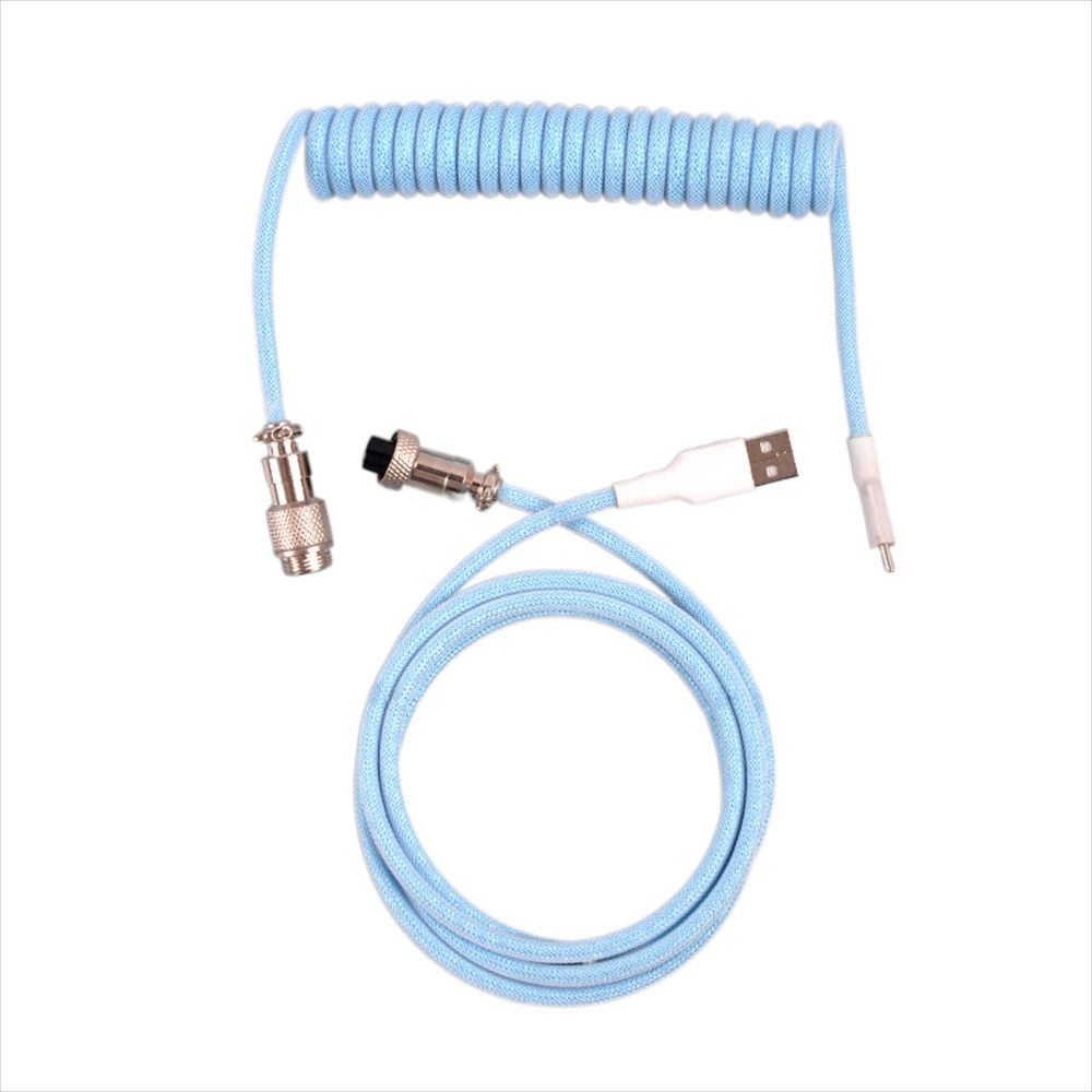Rtbkg Máy tính để bàn 3 Meter sợi bện Bàn phím chơi game Bàn Phím Cơ Bàn phím cáp dây cáp xoắn Bàn Phím Cơ Loại dây C Cáp USB