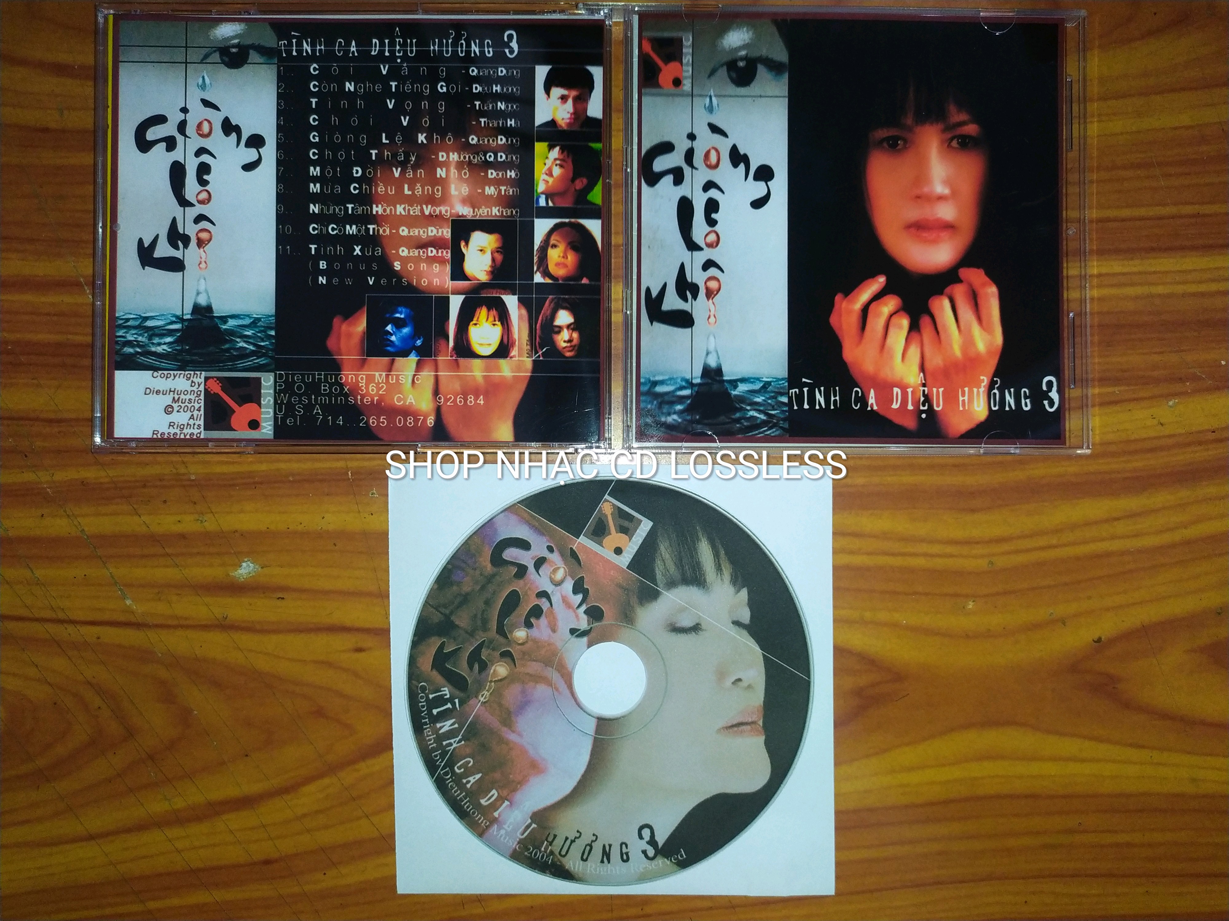 Bộ 07CD TÌNH CA DIỆU HƯƠNG