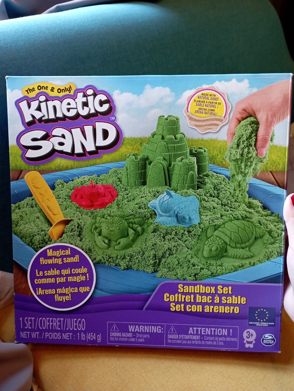 Kinetic Sand - Bộ cát, Dụng cụ và Khay chơi cát (tặng kèm quà)