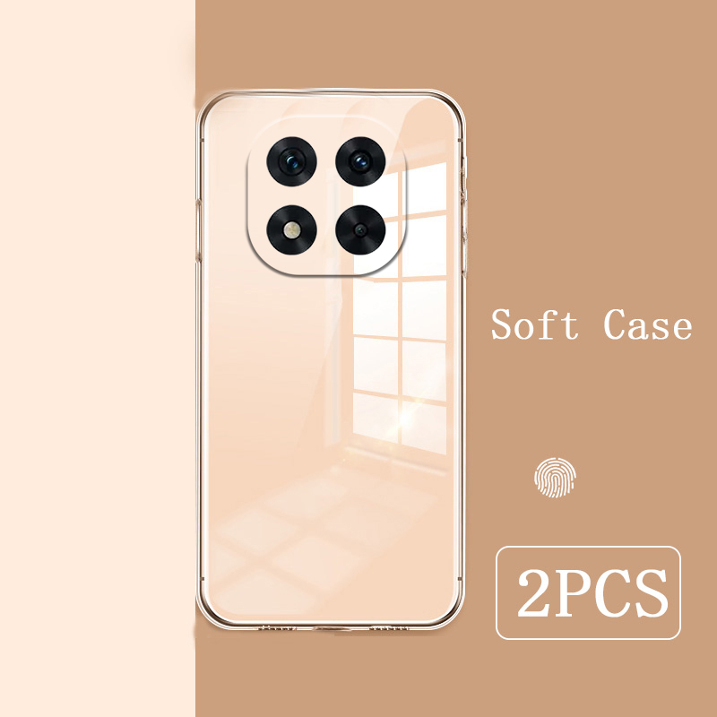 2 Pack Phone case Xiaomi Poco X7 Pro Soft Transparent Full Protection Clear Back Cover Poco X7 Case.