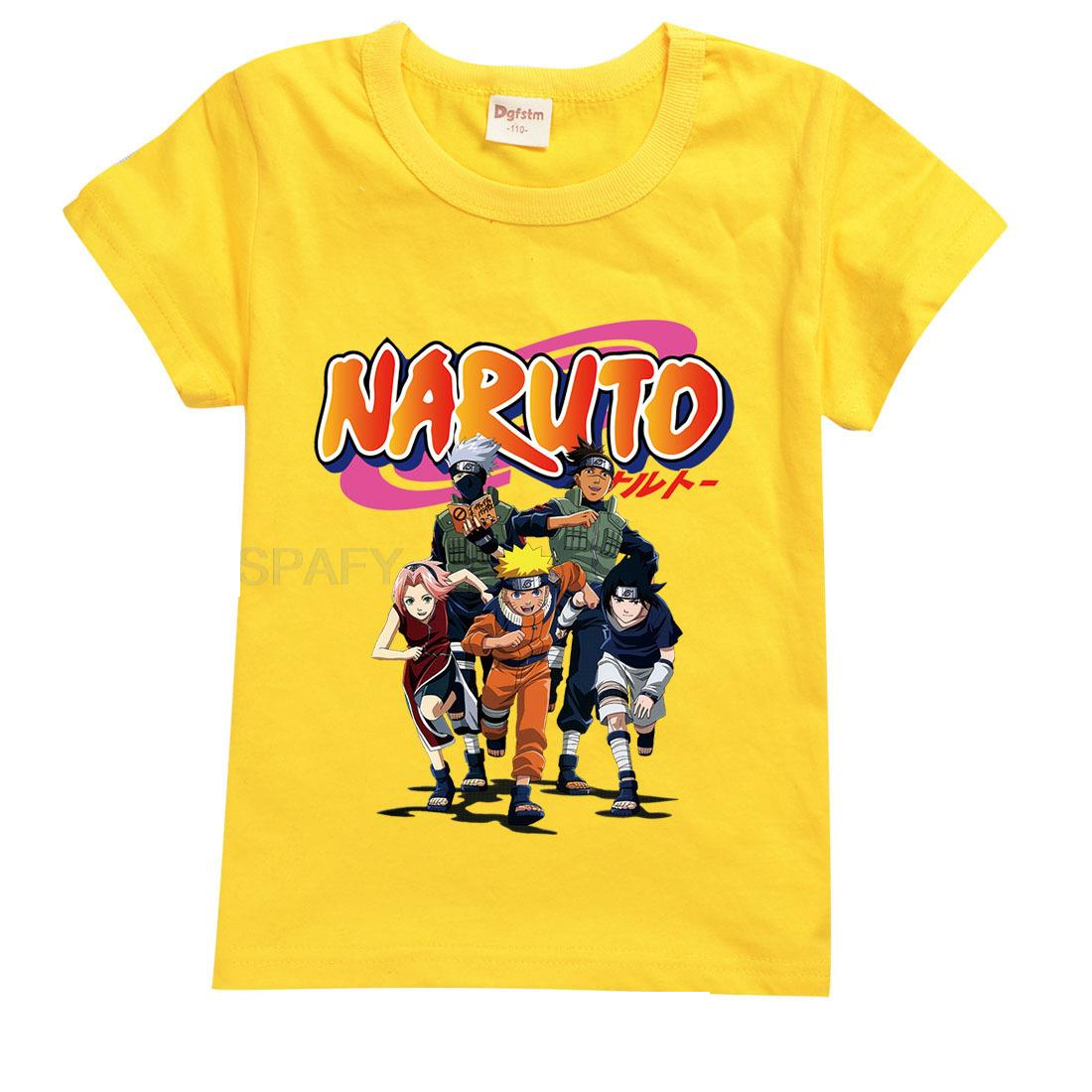 Áo thun trẻ em naruto 5 màu , Có size người lớn, King Cotton