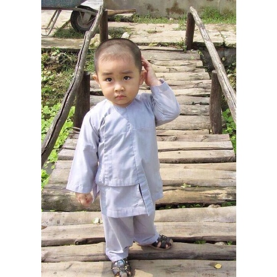 Đồ lam cho bé iu # mẫu bé vạt hò in hoa sen # quần áo bé # đồ bộ bé
