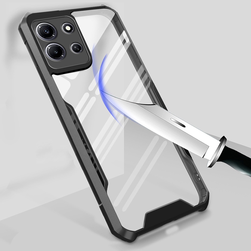 Infinix Note 30VIP Case Acrylic Clear Phone Case For Infinix Note 30 VIP Pro 30Pro Note30 Note30Pro 4G 5G 2023 Shockproof Cases Lens Protection Casing Back Cover
