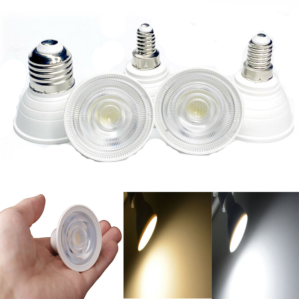 Ranpo Dimmable Cob Spot Light Led Bulb Gu10 Mr16 Gu5 3 B15 B22 E12 E14