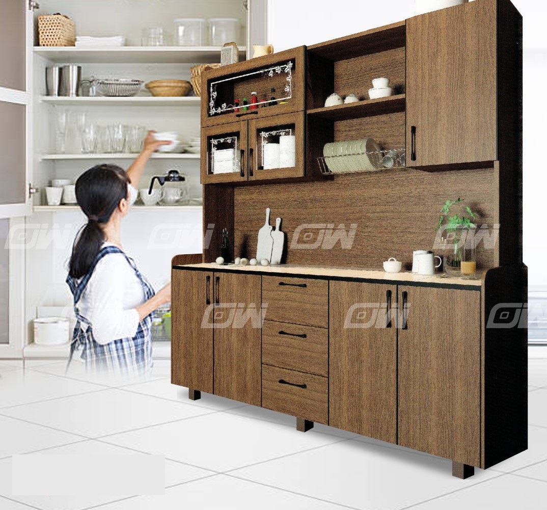 SA 6 Feet Kitchen With Thick Stainless Steel Table Top