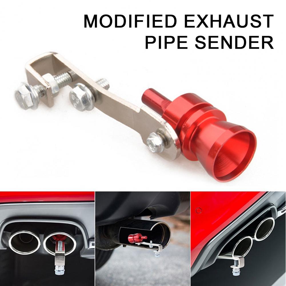 Turbo Sound Whistle Modified Exhaust Sender Aluminum Alloy Tail Whistle ...