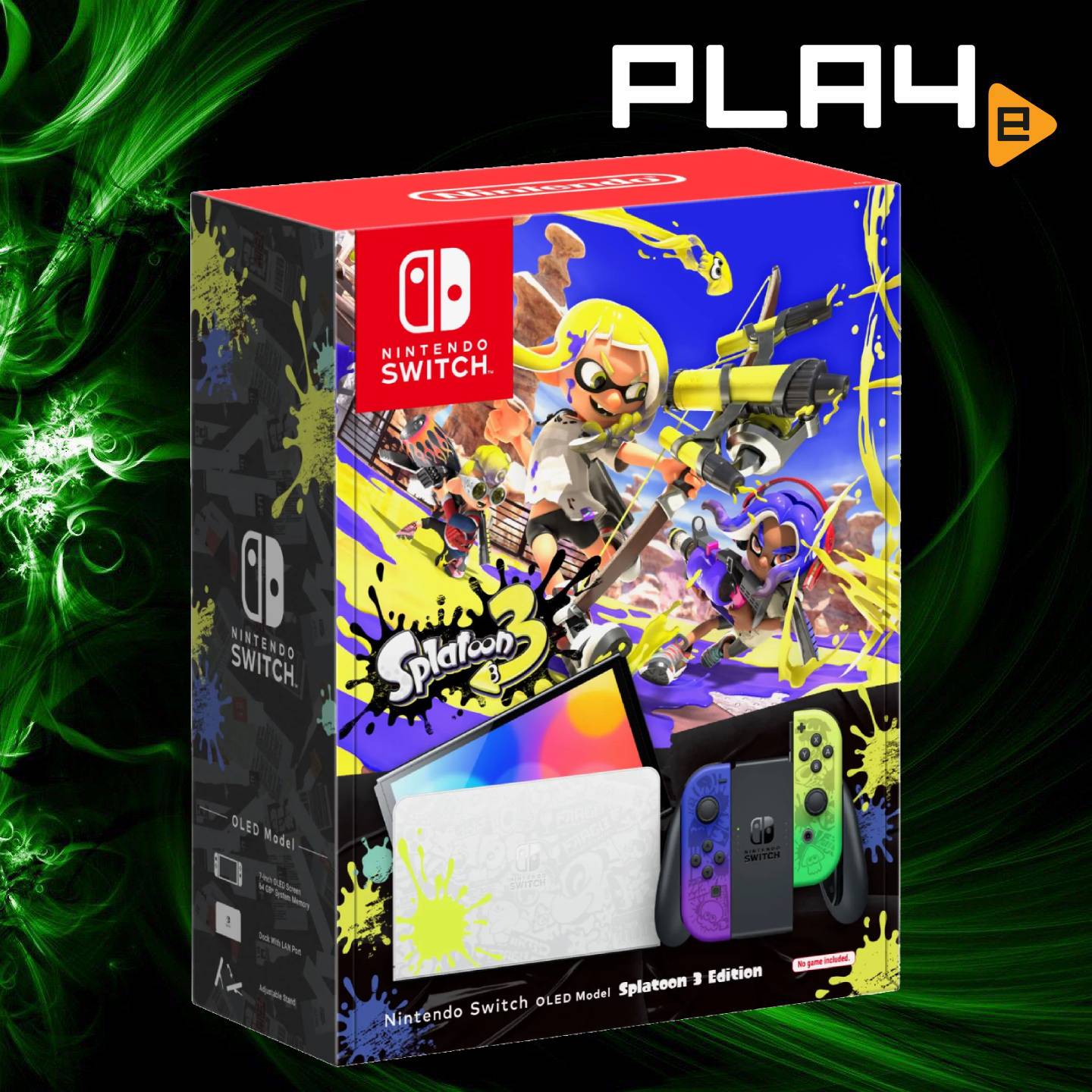 switch oled splatoon console