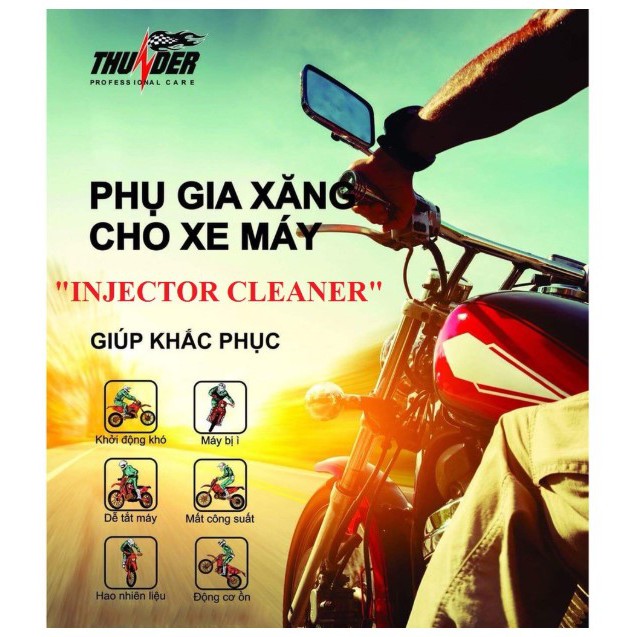 Dung dịch vệ sinh buồng đốt Thunder Carbon Cleaner 75ml
