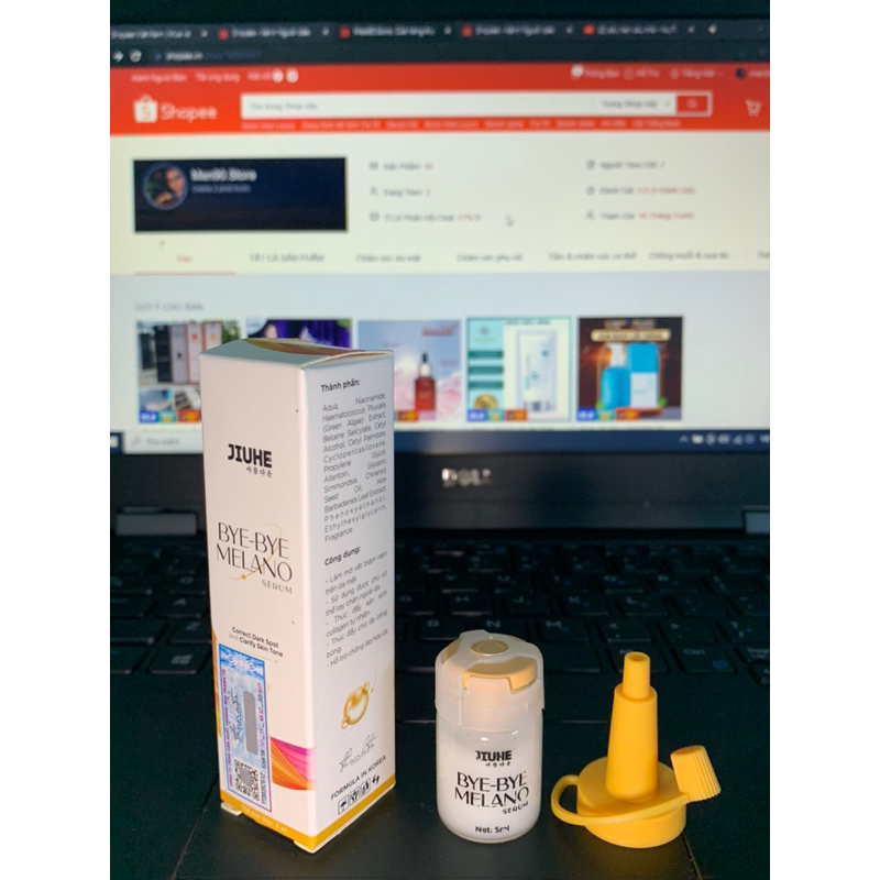 Serum Giảm Thâm JIUHE BYE-BYE MELANO mỹ phẩm Thanh Tô 5ml
