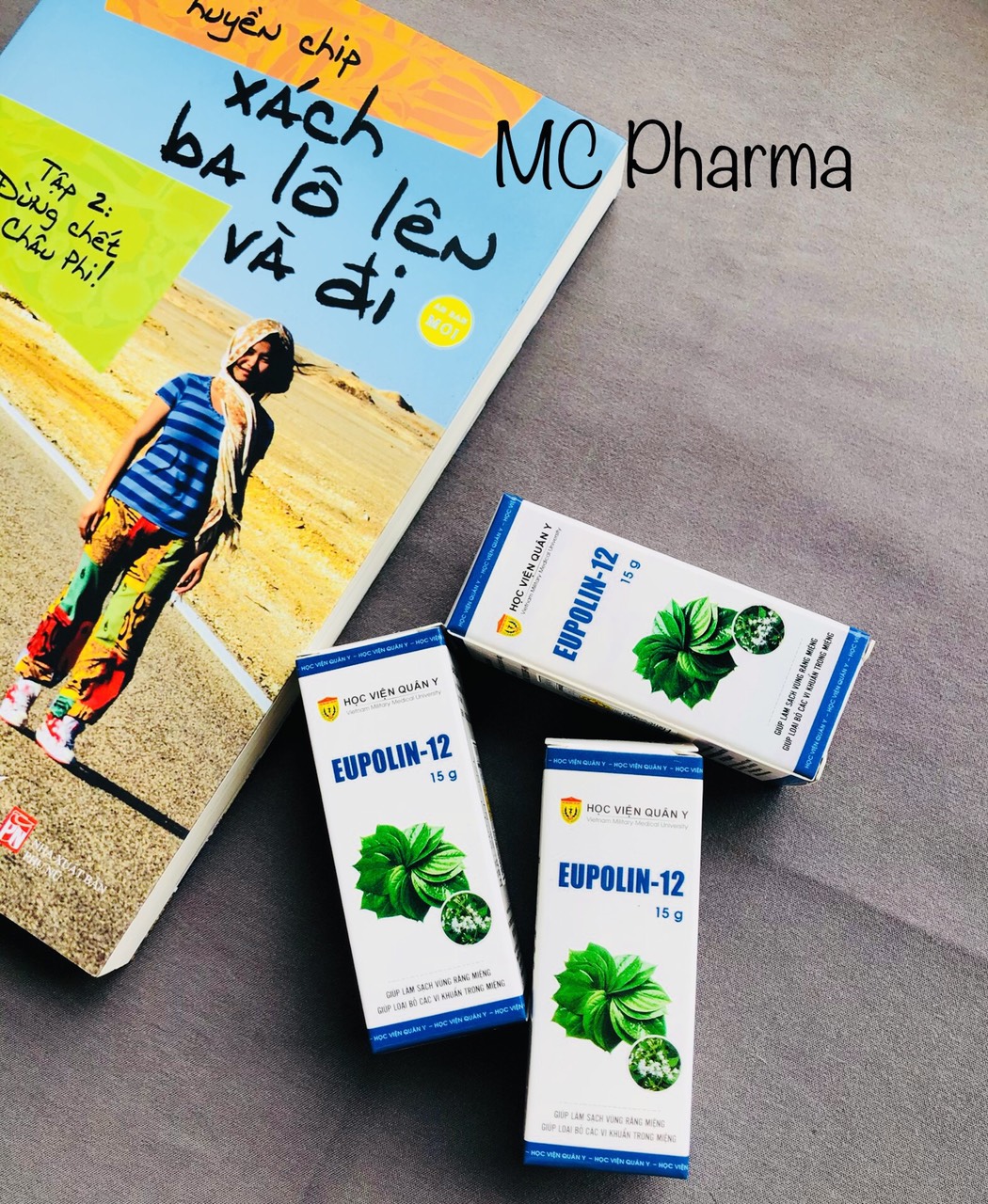 {Chính Hãng} Eupolin-12 Học viện quân y {Hỗ trợ làm sạch răng miệng}