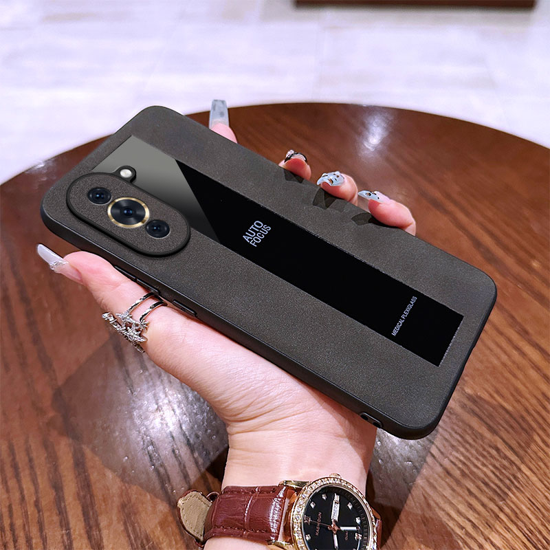 For Huawei Nova 6 7 7i 8 9 10 Pro Case Fluff Luxury Sheepskin Silicone Soft Business All-Inclusive Leather Anti-knock for Huawei Nova 6 7 9 8 10 SE Phone casing.