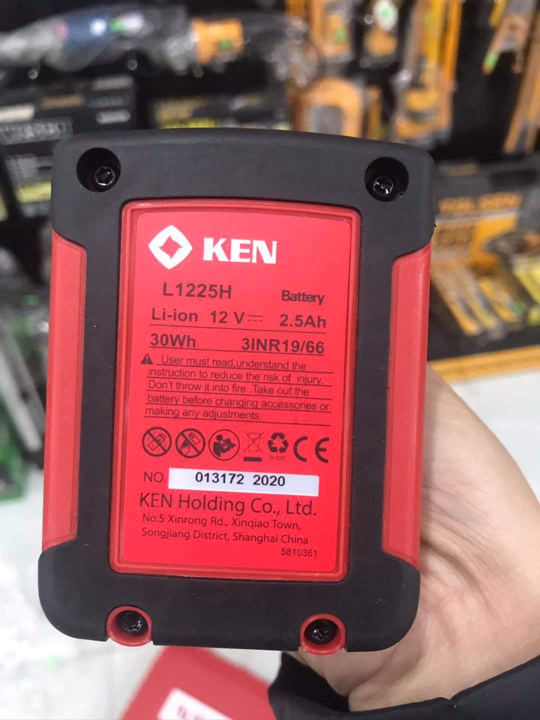 Máy Khoan Pin Ken BL6212HB 12V