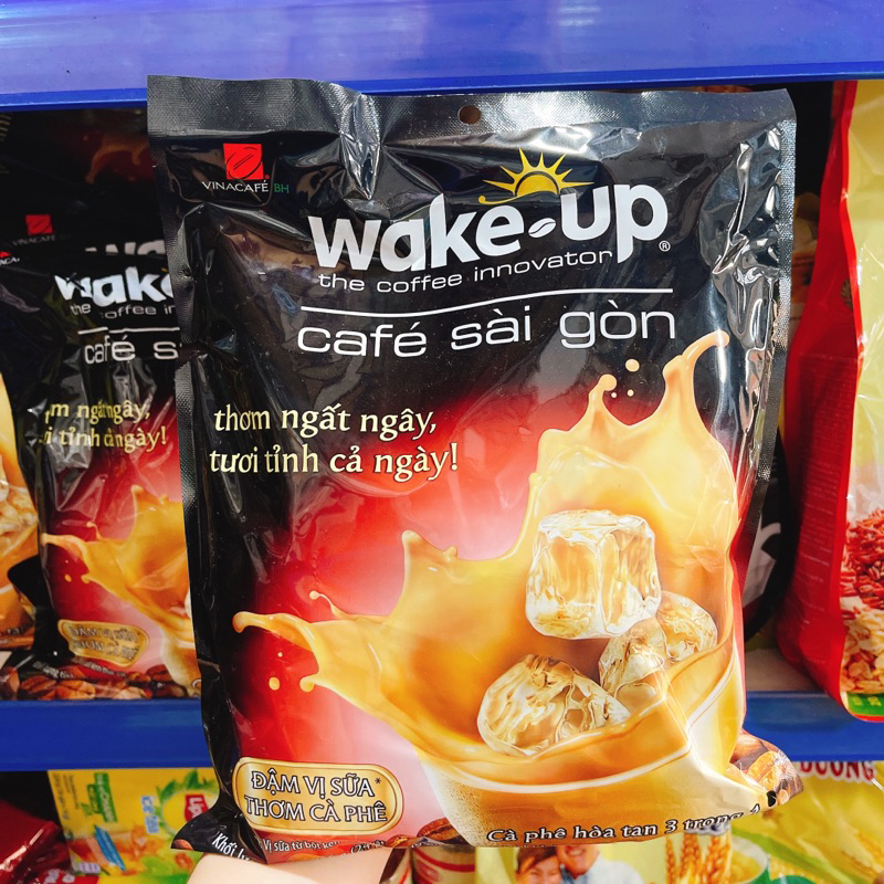 Cà Phê Hoà Tan Wake-up Sài Gòn Bịch 24 Gói