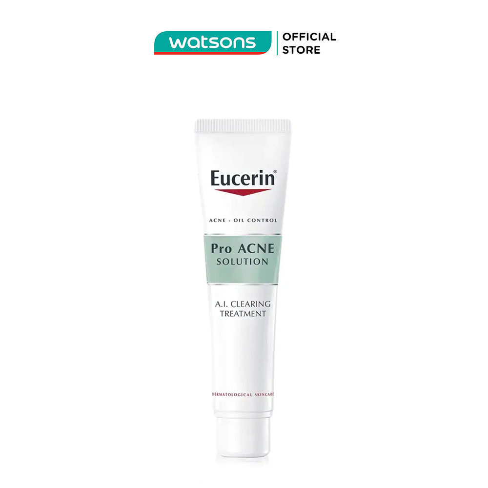 Tinh Chất Da Mụn, Mờ Vết Thâm, Tái Tạo Da, Ngăn Ngừa Mụn Eucerin Pro Acne AI 40ml