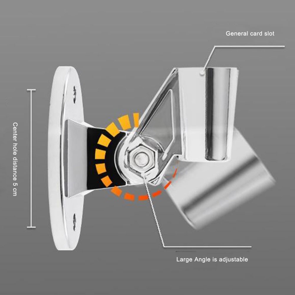 【Homeland】 Hand Shower Holder Universal Adjustable Shower Head Holder Bracket Stable Rotation