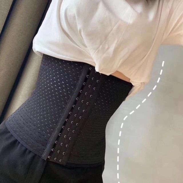 ĐAI NỊT BỤNG CÓ MÓC CÀI - THÔNG HƠI - GIÚP GIẢM MỠ, THON EO, THẲNG LƯNG