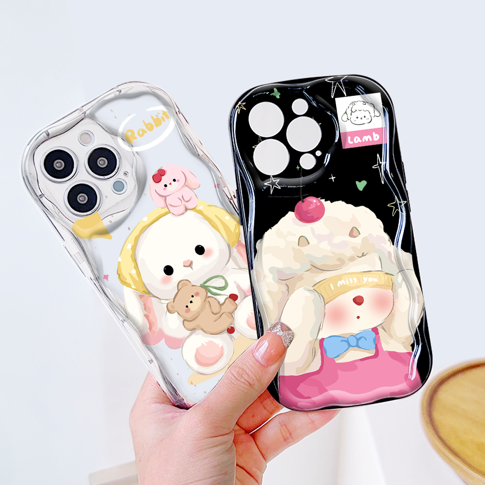 UCUC%20for%20Redmi%20Note%2014%20Note%2014%20Pro%20Note%2014%20Pro%20Plus%205G%20Xiaomi%20Poco%20X7%205G%20Back%20Cover%20Plush%20Toys%20Cream%20Texture%20Wavy%20Edge%20Soft%20Silicone%20Phone%20Case%20-%20Image%207