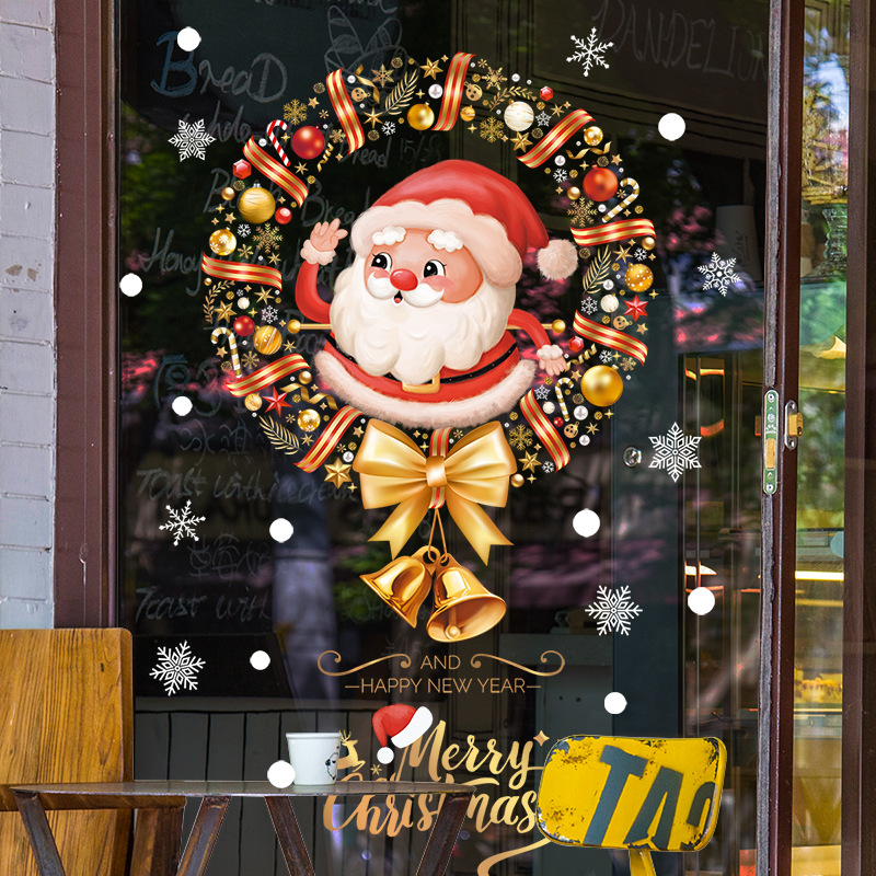 Decal noel – chuông ông già noel