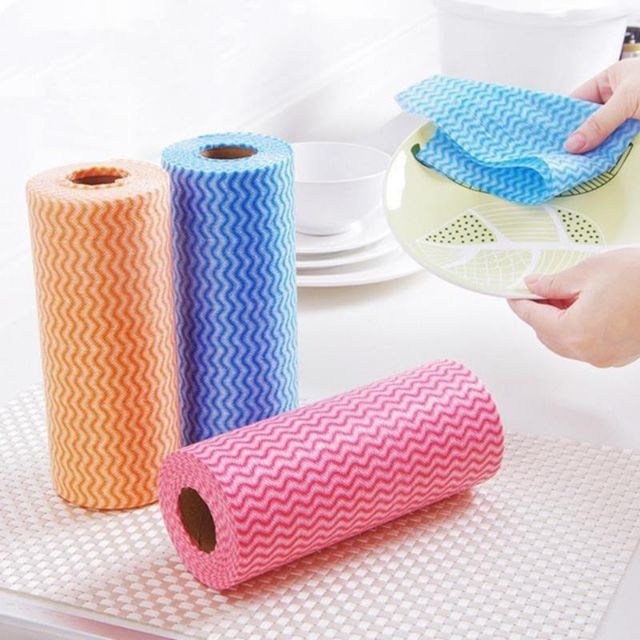BỘ 2 CUỘN KHĂN LAU ĐA NĂNG