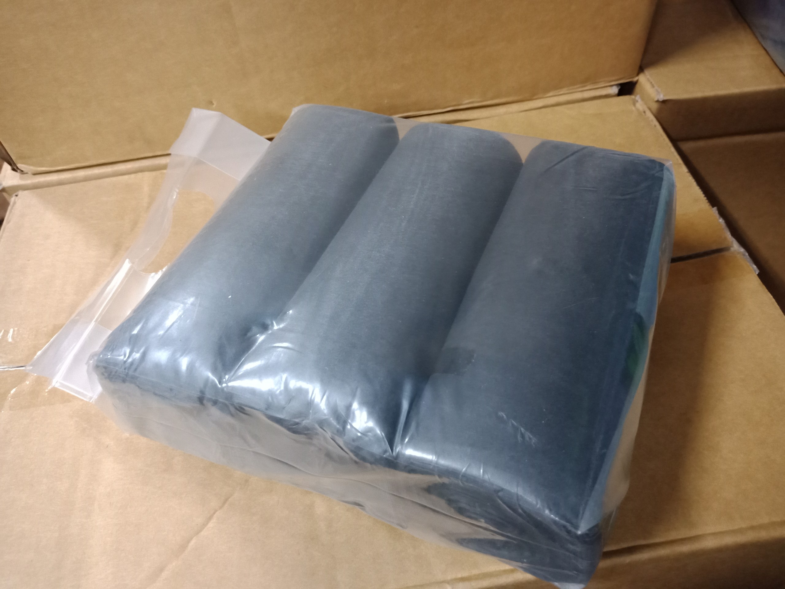 1kg túi rác cuộn đen - combo 3 cuộn 1 kg bao đựng rác đen đủ size