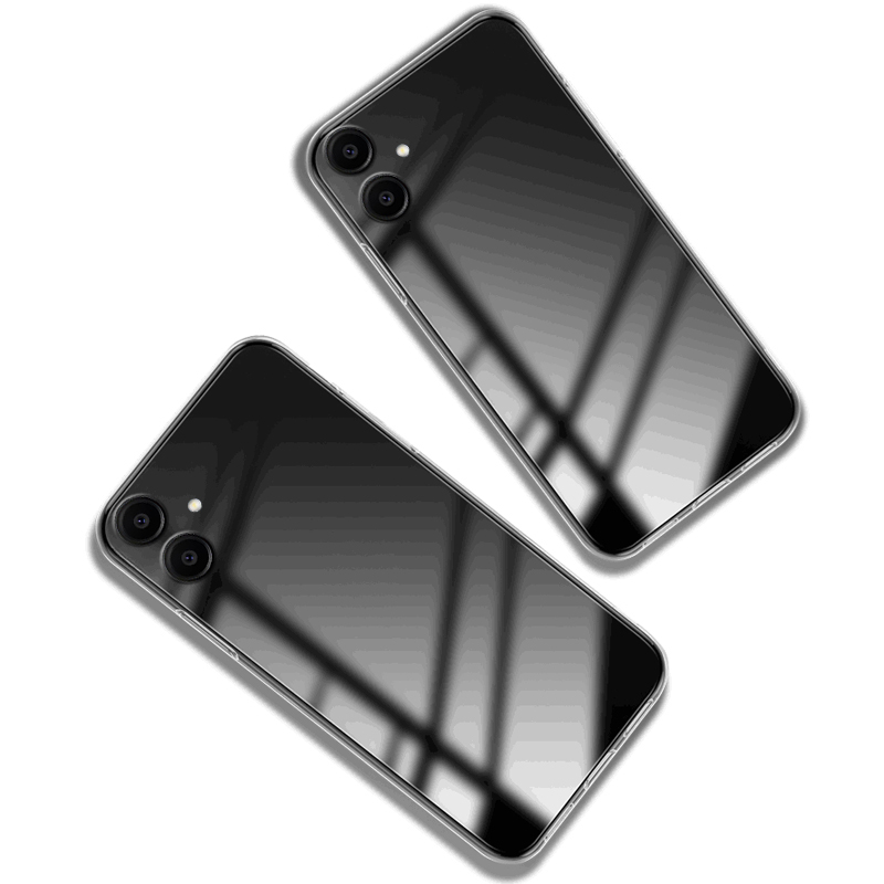 2 Pieces Phone case For Samsung Galaxy A07 Back cover Soft Transparent Anti-oxidation Clear Silicone Cover For Galaxy A07 Cover cases.