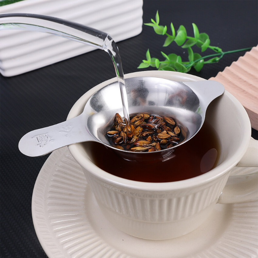 Stainless Steel Mesh Filter Colander Coffee Tea Strainers Reusable Filter Kitchen Accessories