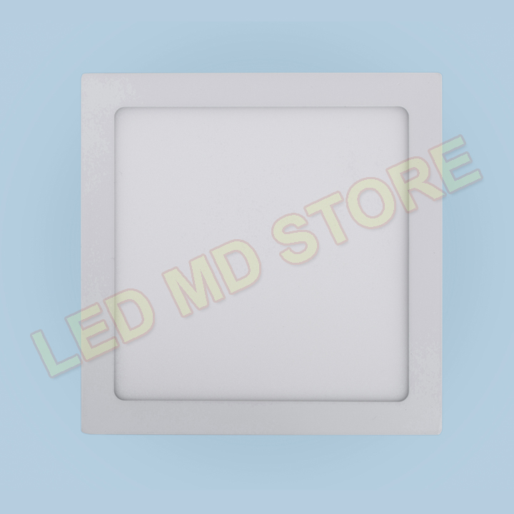 Đèn Led ốp trần Vuông 24W đường kính 28.5 cm, phù hợp với không gian có diện tích 10 tới 12m2 bền, rẻ, đẹp, giá bình dân, bảo hành 24 tháng