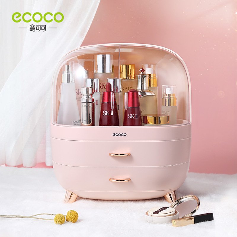 Tủ đựng mỹ phẩm có nắp ecoco cao cấp E2013