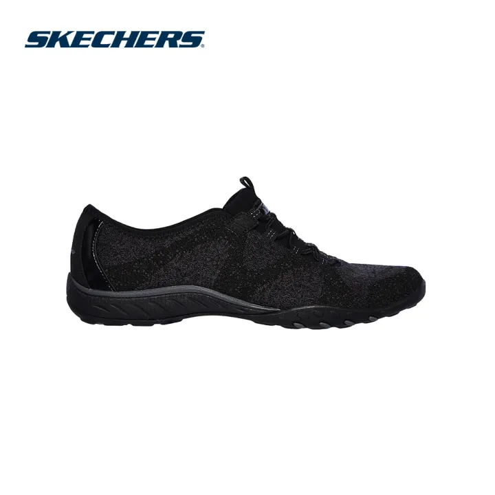 Skechers Breathe-Easy Women's Active Shoes - 23855-BLK | Lazada