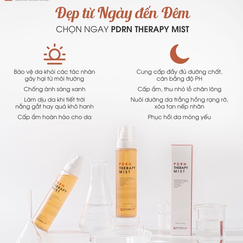 Xịt khoáng tế bào gốc KyungLab PDRN Therapy Mist 150ml