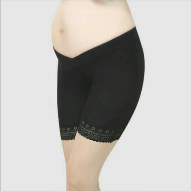 Quần váy cạp chéo cho bà bầu, chất cotton lạnh mềm mịn