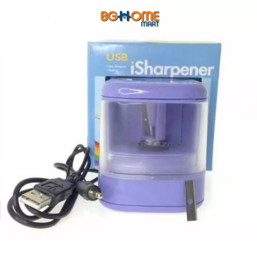 Pencil Sharpener USB and AA Battery LED Flashing Automatic Sharpener 卷笔刀 Lazada