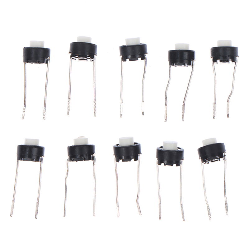 Family Flower Flash Sale 10pcs 6*6*5mm Touch switch button DIP Tactile Tact Push Button Micro Switch