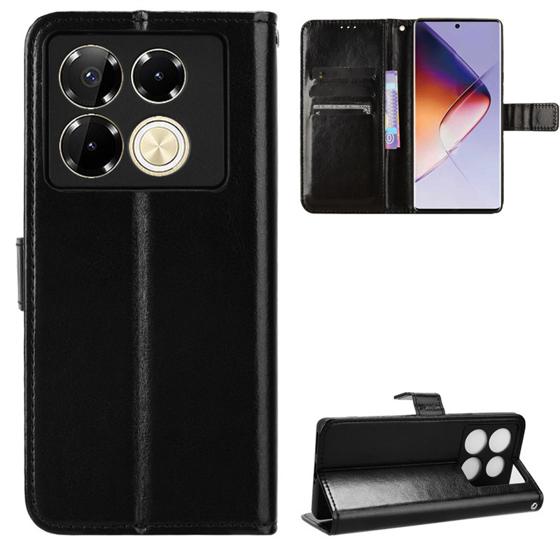 Infinix Note 40 Pro 5G Leather Phone Case,Flip Wallet Phone Case Cover for Infinix Note 40 Pro 5G.