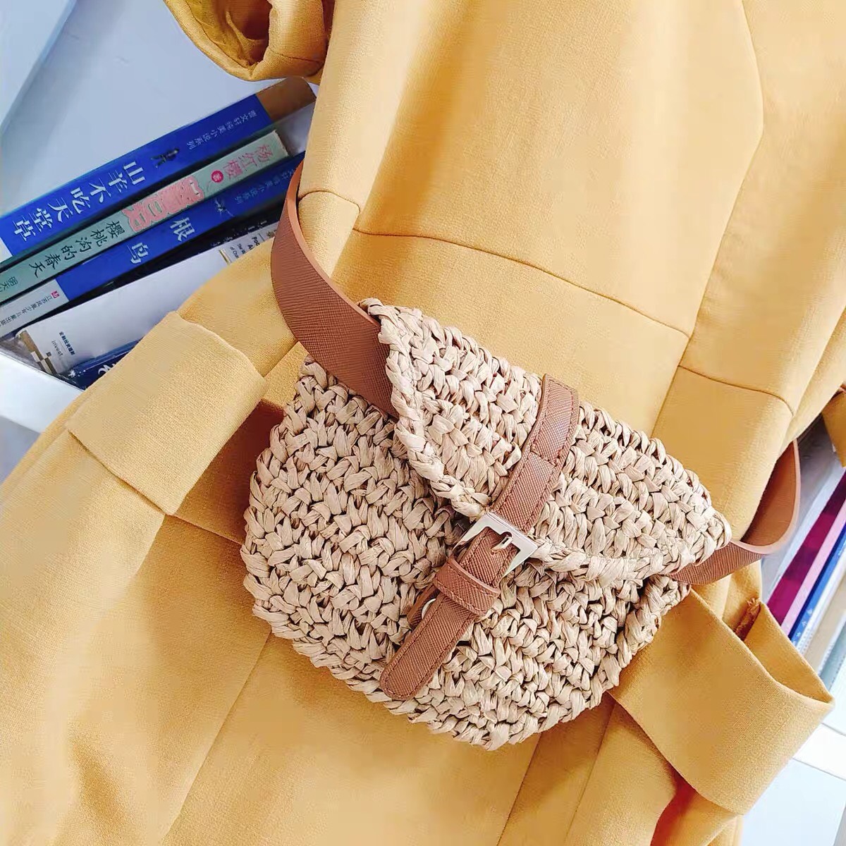 Váy suông Vero moda kèm túi cói