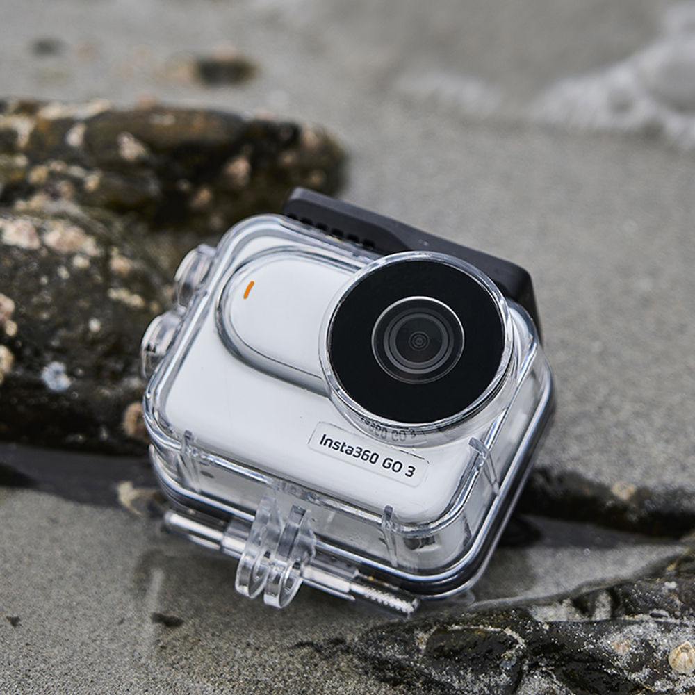 适用影石Insta360 GO 3拇指相机GO3潜水壳60M防水壳运动相机配件| Lazada