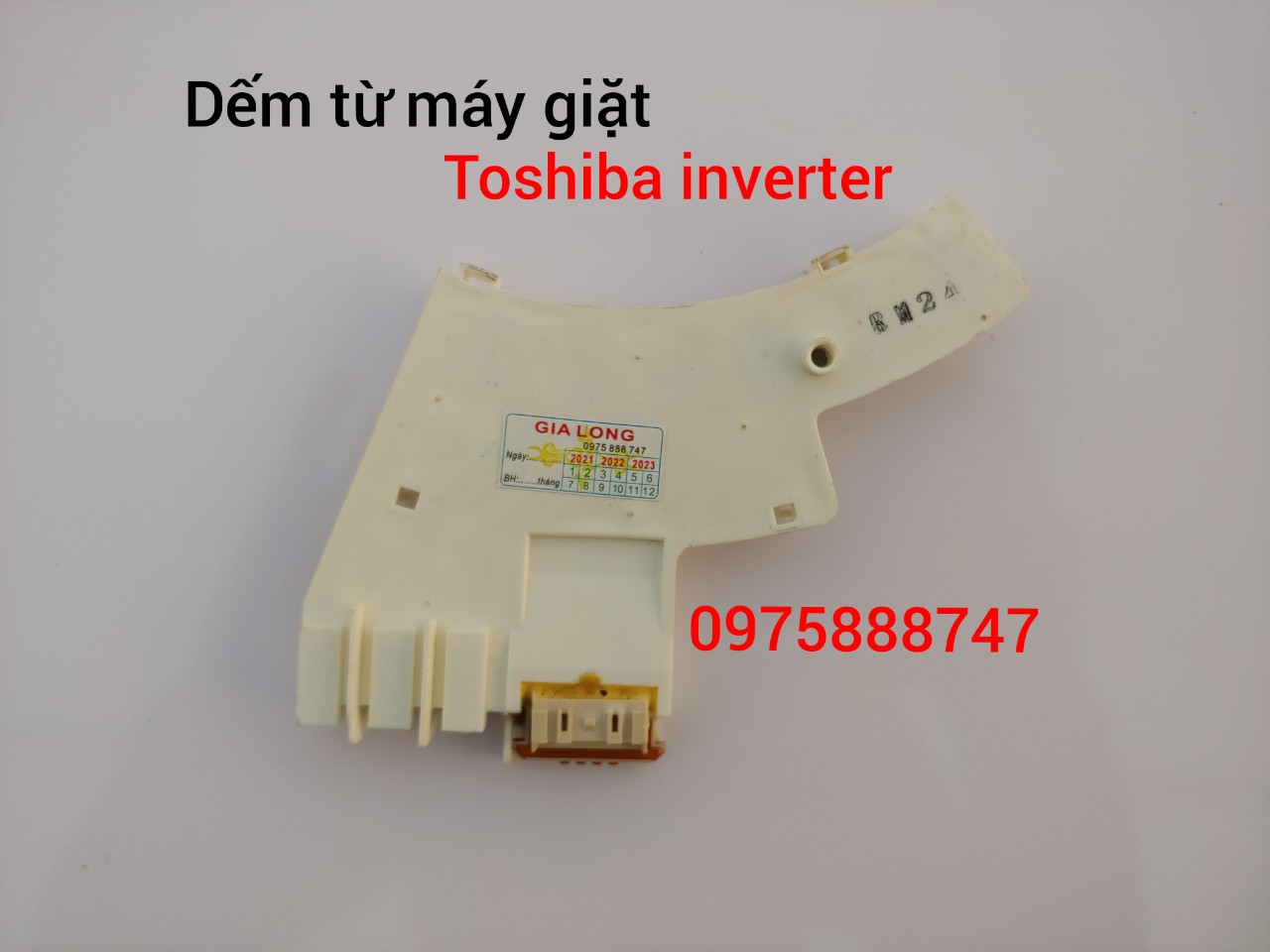 Đếm từ máy giặt Toshiba inverter (dùng chung nhiều model 11-17kg/ hãng tháo máy)