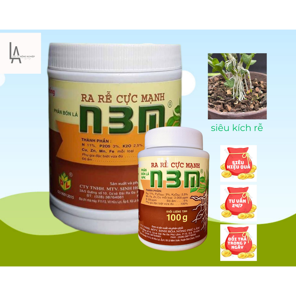 Thuốc Kích Thích Ra Rễ Cực Mạnh N3M