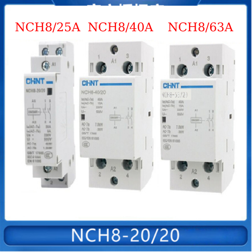 Khởi động từ 1 pha chint 25a/40a/63a contactor công suất lớn