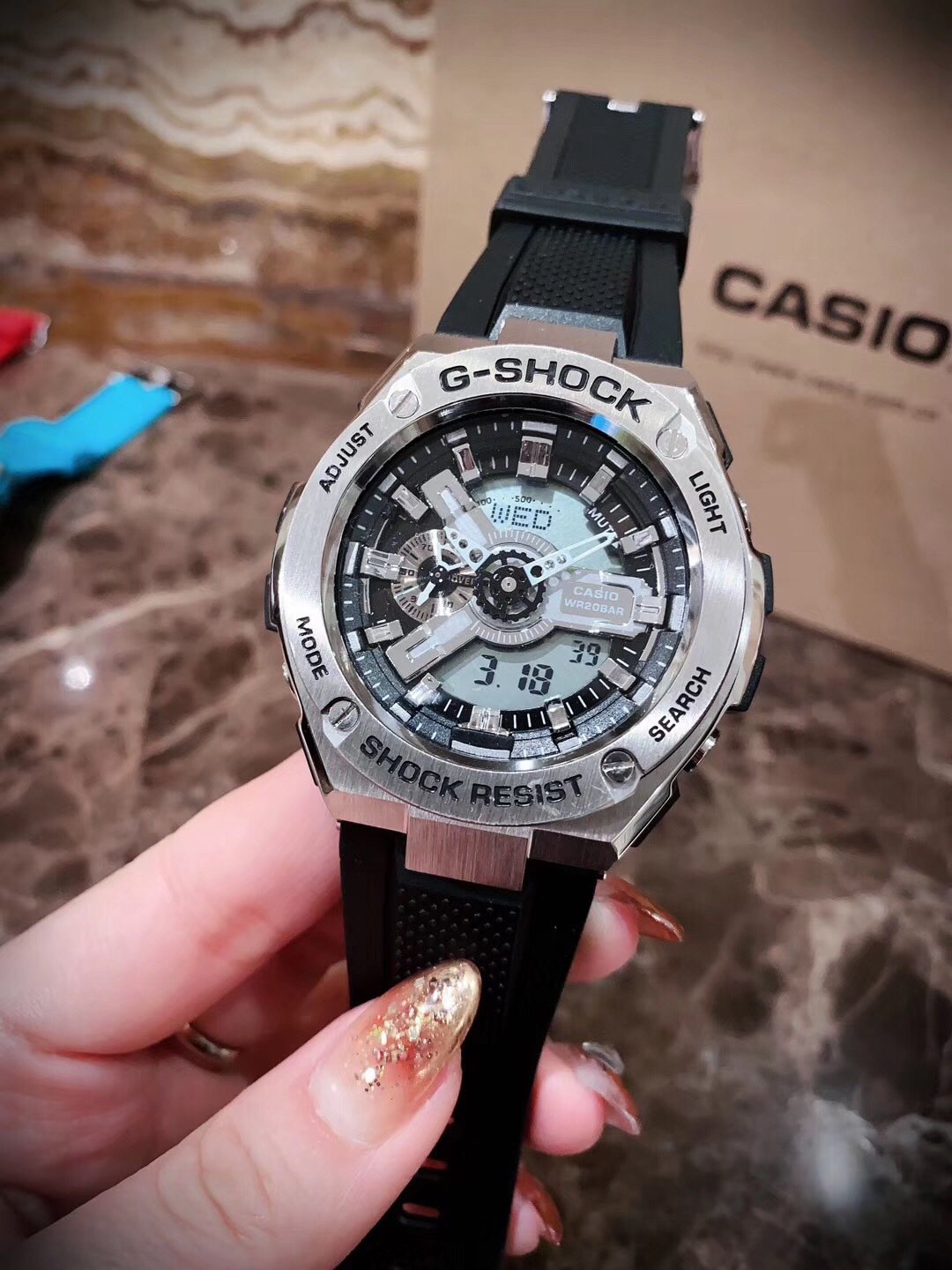 casio all steel
