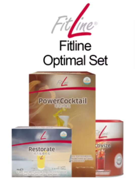 Fitline Optima set 3set collection Power Cocktail, Restorate, Activize |  Lazada Singapore