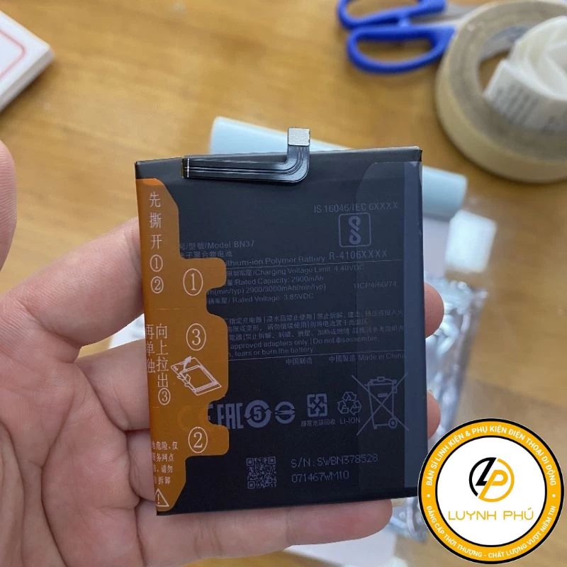 Pin redmi 6 redmi 6a bn37 2900mah baqe