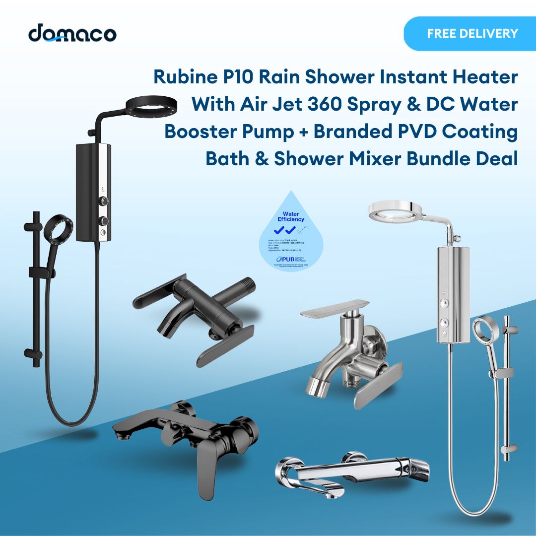 Rain Shower Heater Rubine Dc Pump Water Heater Rubine 3600W DC