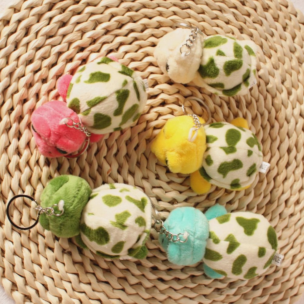 DFDFF PP Cotton Turtle Plush Pendant Plush Turtle Turtle Plush Keychain Cute Plush Key Chain Bag Accessories