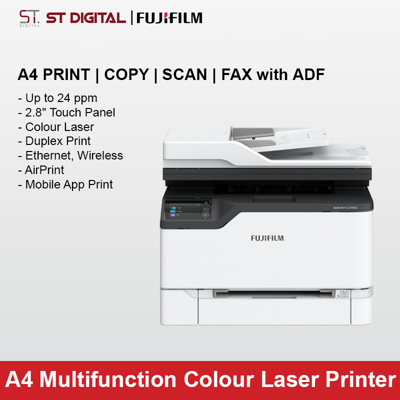 [Singapore Warranty] Fujifilm formerly Fuji Xerox ApeosPort C2410SD A4
