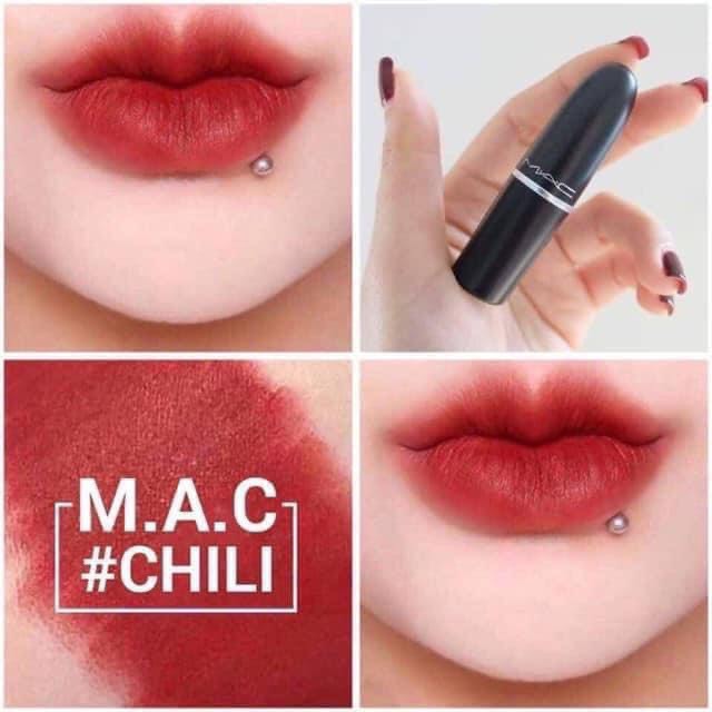 Son MAC lì Matte/Retro/Power kiss lipstick