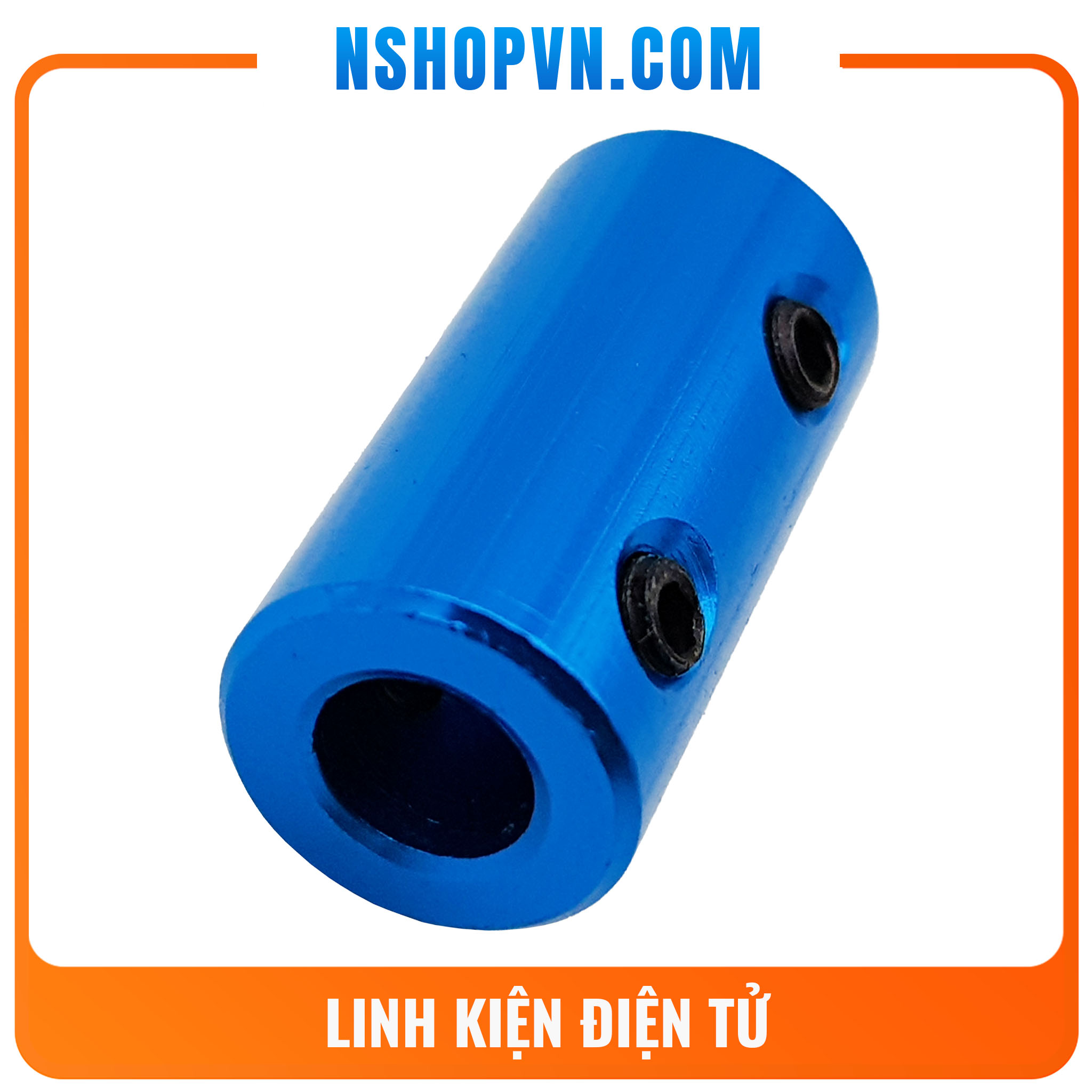 Khớp nối trục nhôm 5mm-5mm